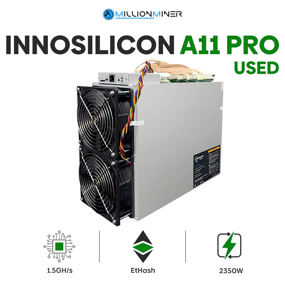 INNOSILICON A11 Pro 8GB - (1.500MH/s) Gebraucht