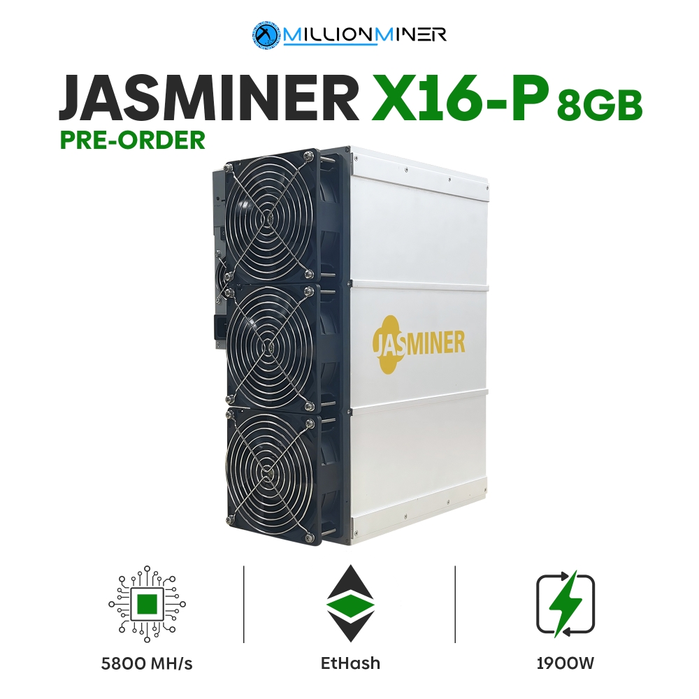 JASMINER X16-P - 5800 MH/s (NEU)