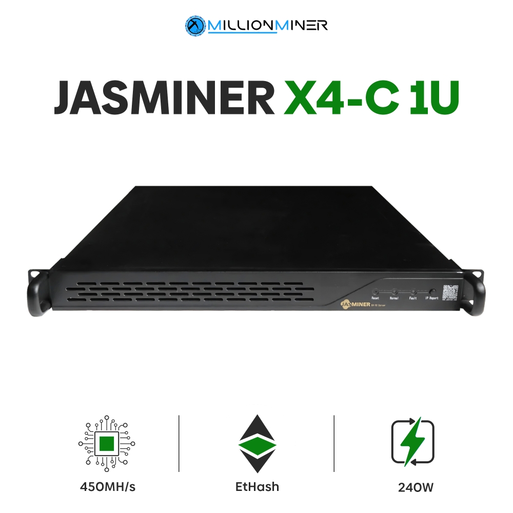 JASMINER X4-C 1U 5GB - (450 MH/s) Neuware
