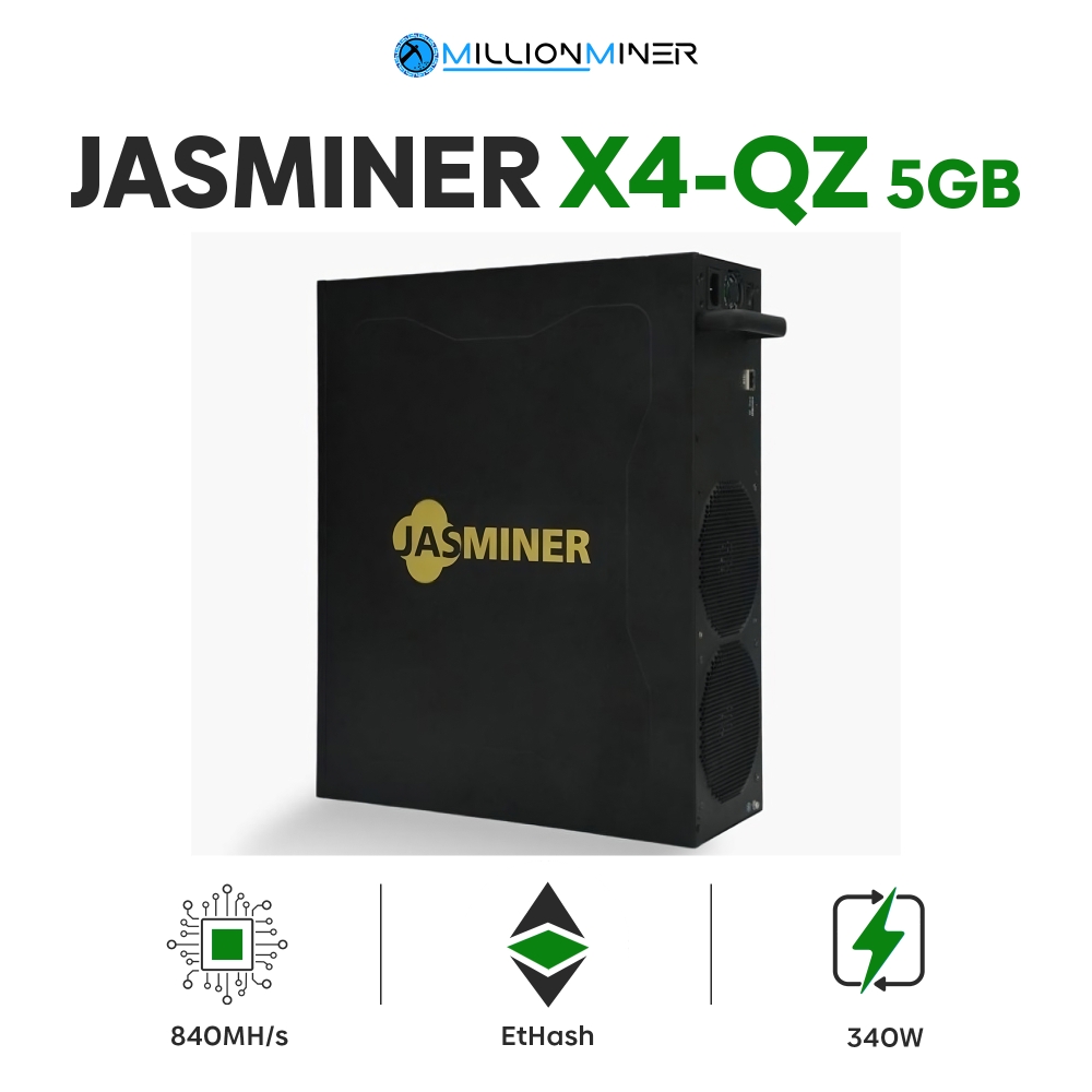 JASMINER X4-QZ 5GB - (840 MH/s) Neuware
